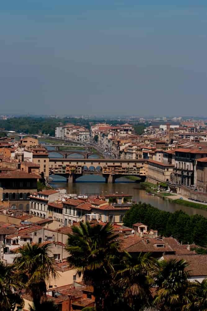 Piękny widok na Florencję