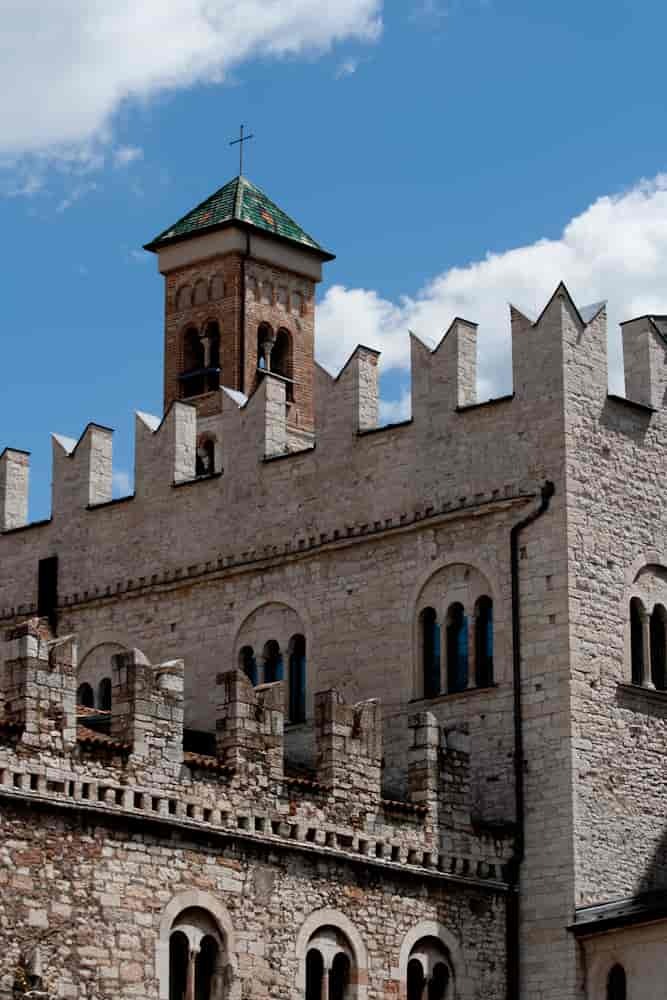 Widok na Zamek w Trydencie