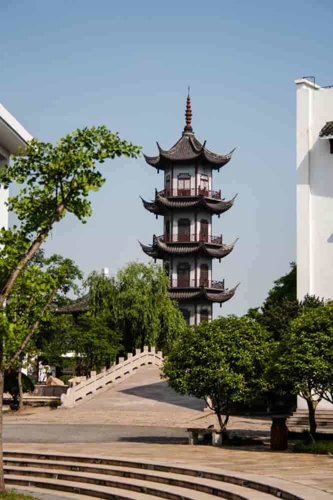 Zhouzhuang- wieża