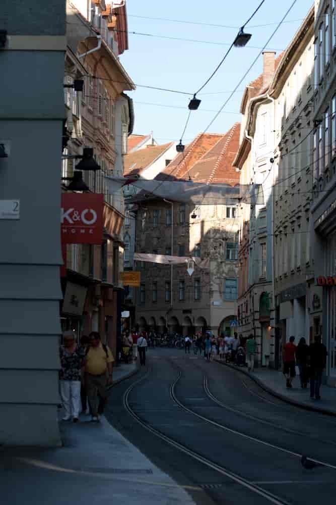 Ulice w Graz