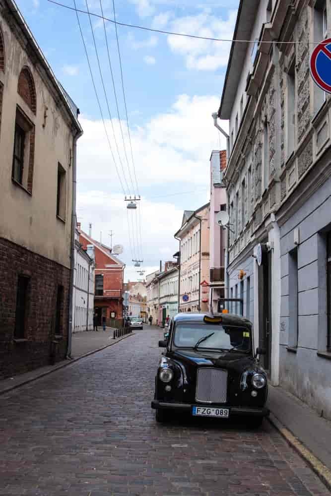 Kowno - ulice byłej stolicy Litwy