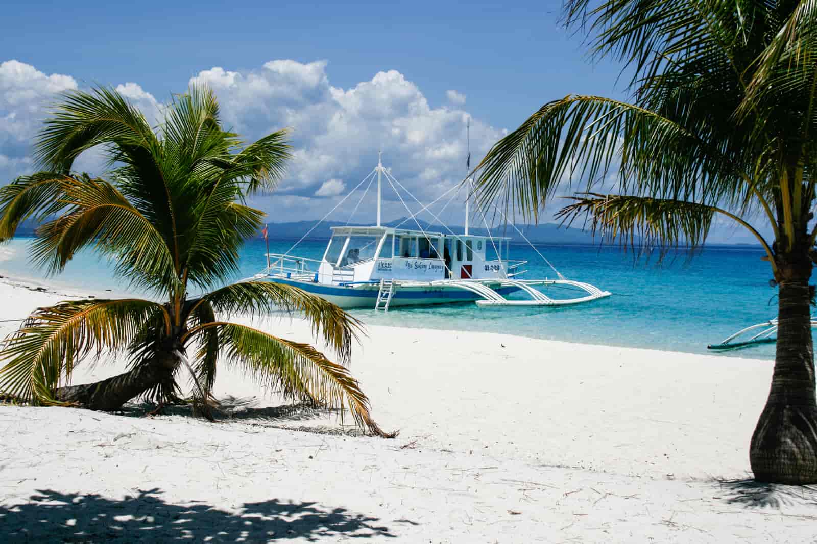 Piękna plaża na Filipinach